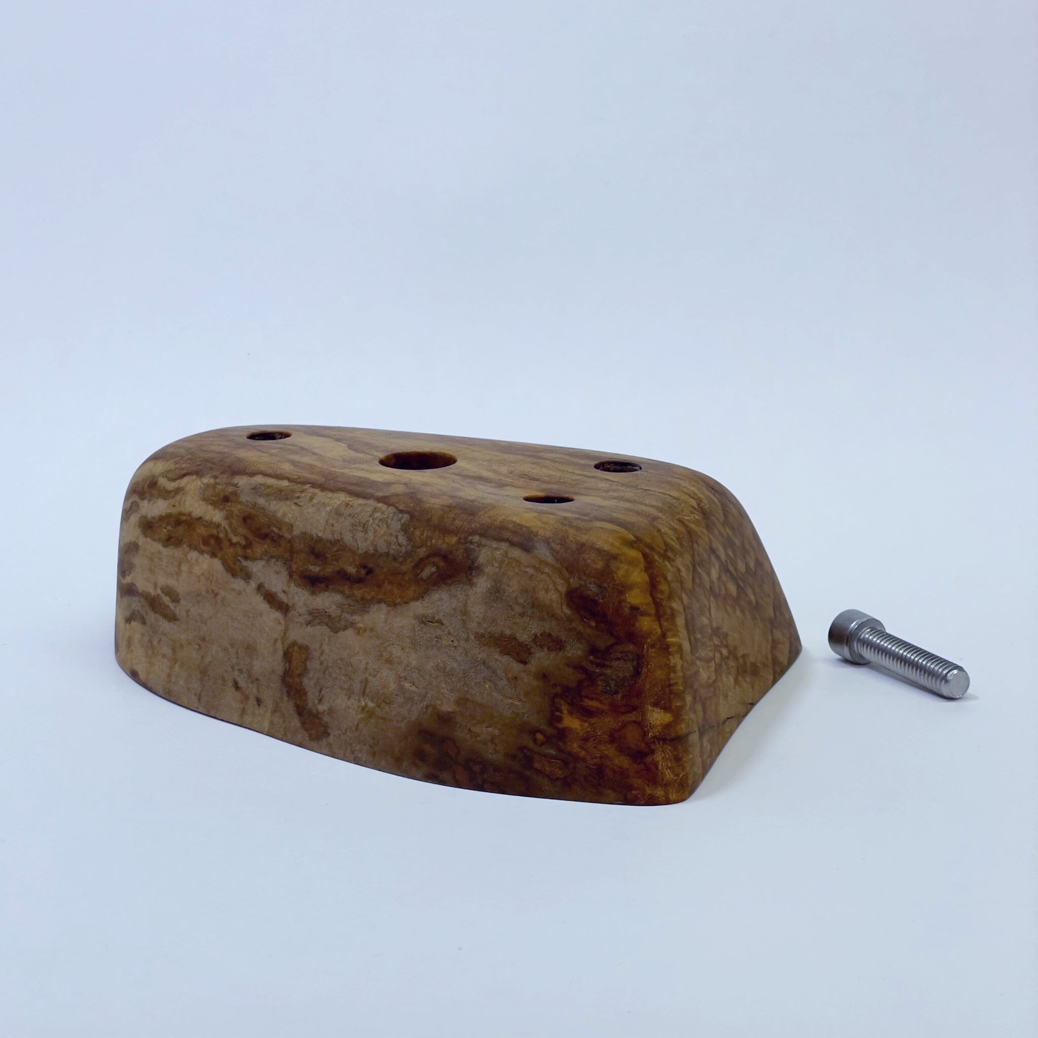 Burl Mail Slot Holds Ground Up Grips