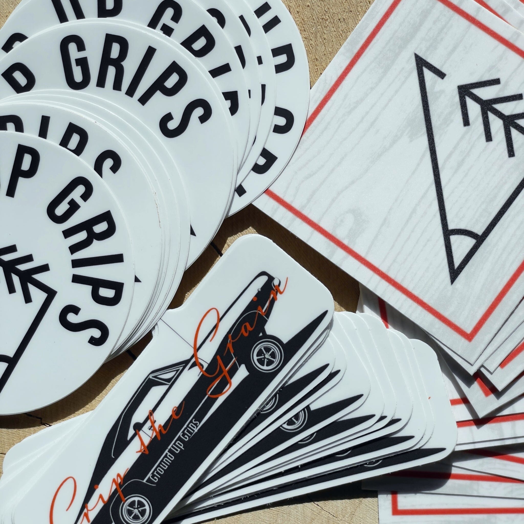 Subtle Grain Sticker Stickers Ground Up Grips