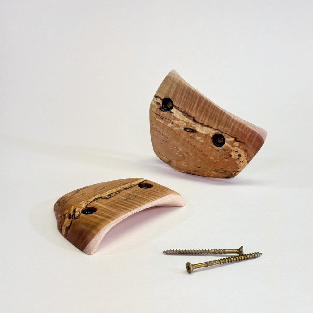 Spalted Finger Buckets