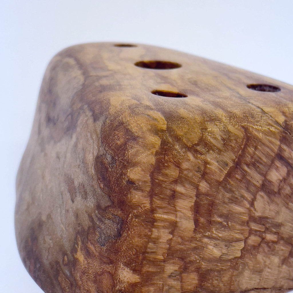 Burl Mail Slot Holds Ground Up Grips 