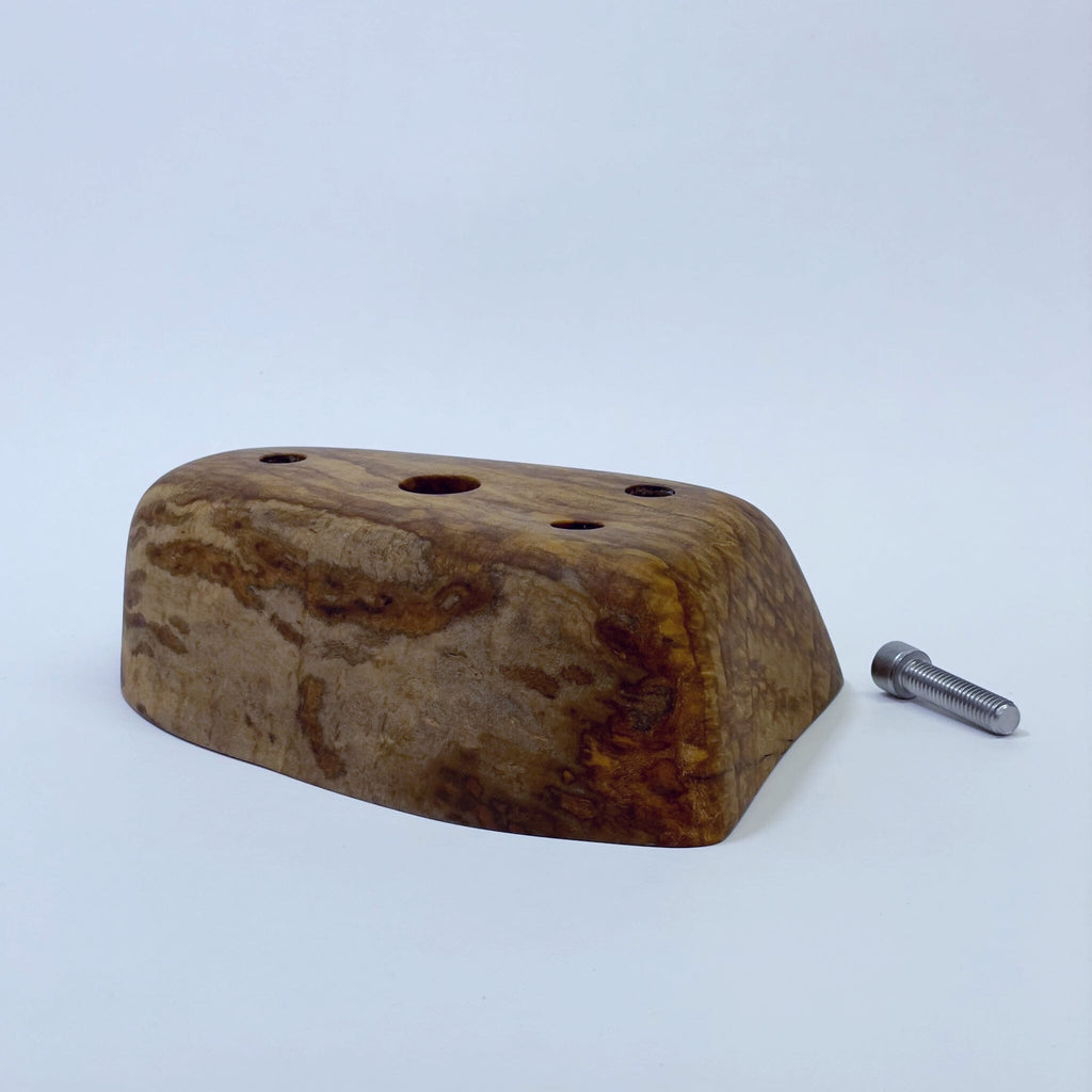 Burl Mail Slot Holds Ground Up Grips 
