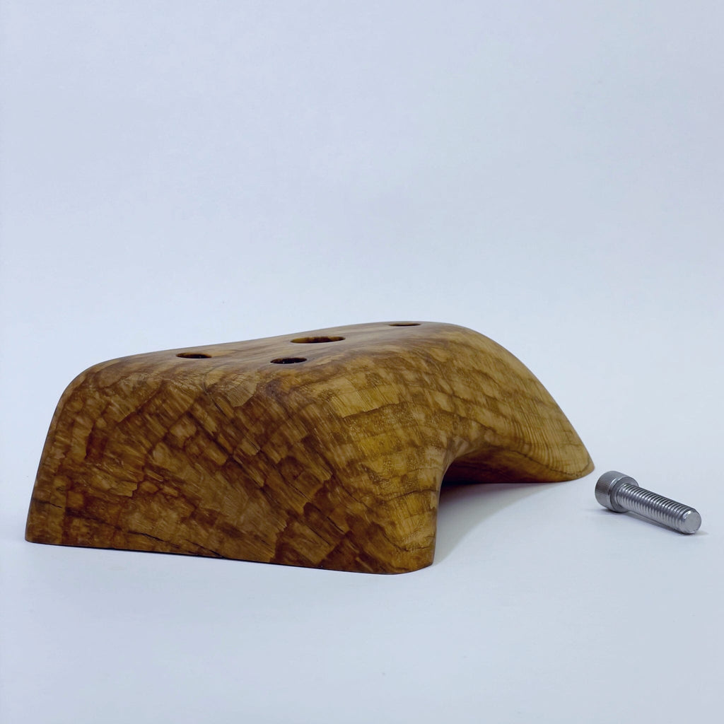 Burl Mail Slot Holds Ground Up Grips 