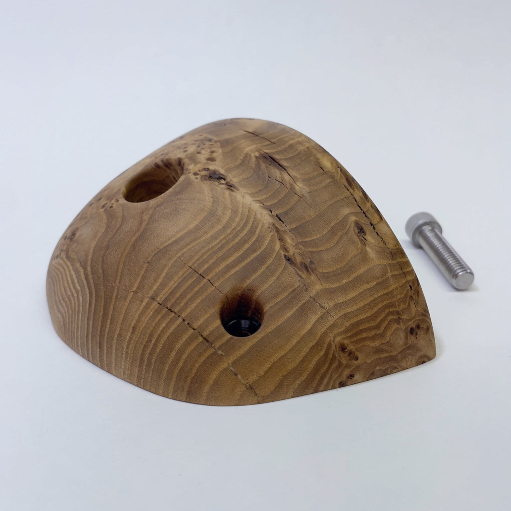 Burl Tea Pot Jug Holds Ground Up Grips 