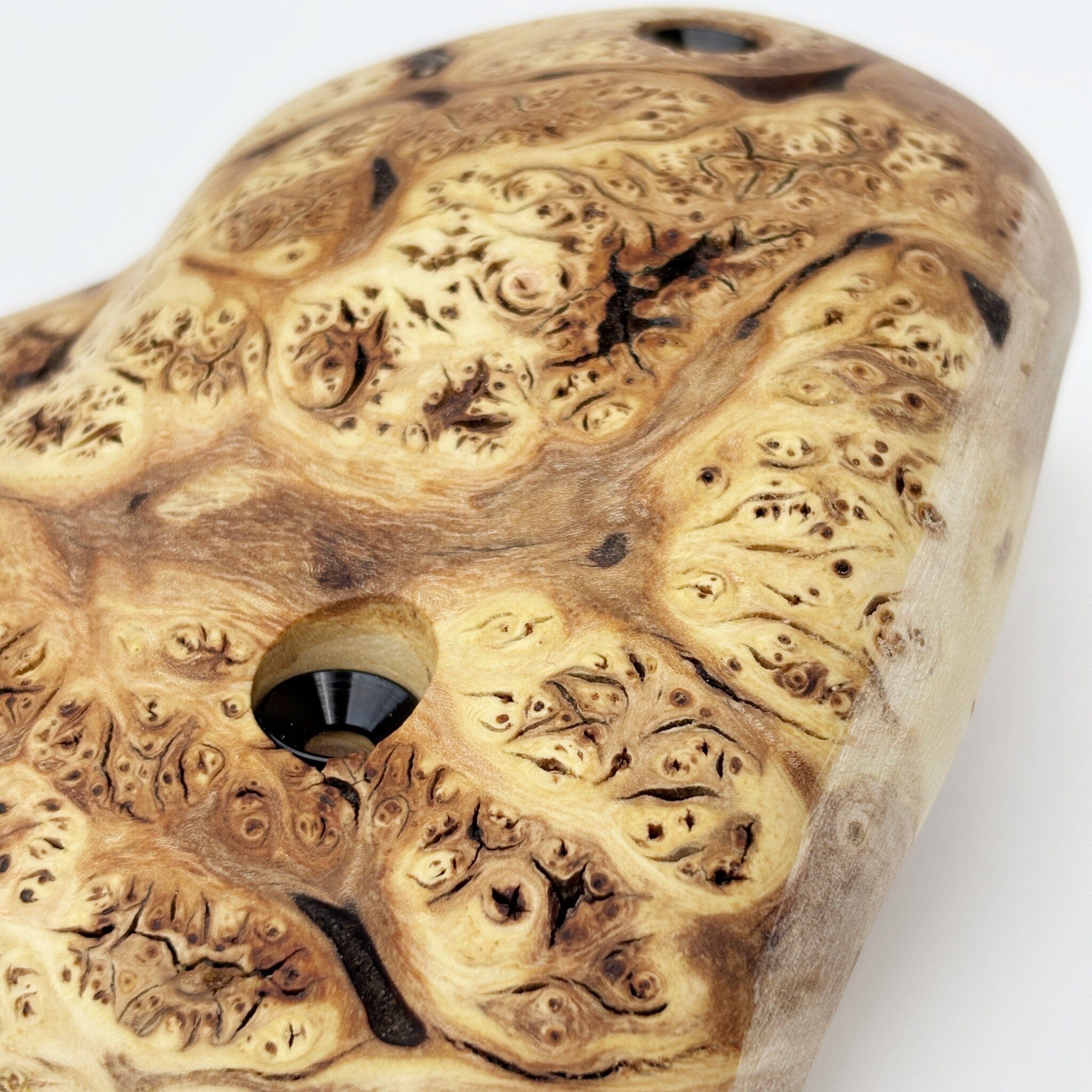 Rounded Burl Edge Holds Ground Up Grips 