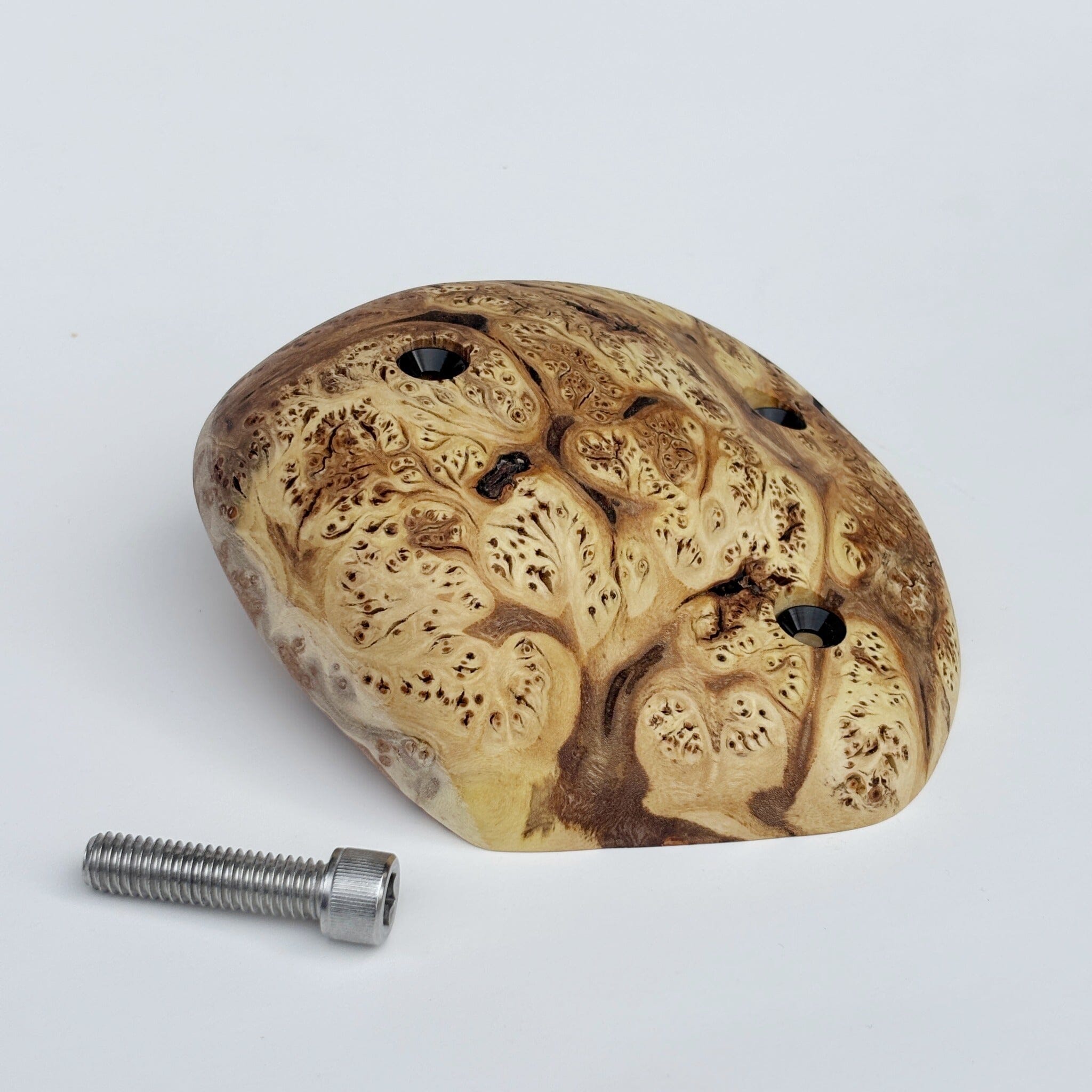 Rounded Burl Edge Holds Ground Up Grips 