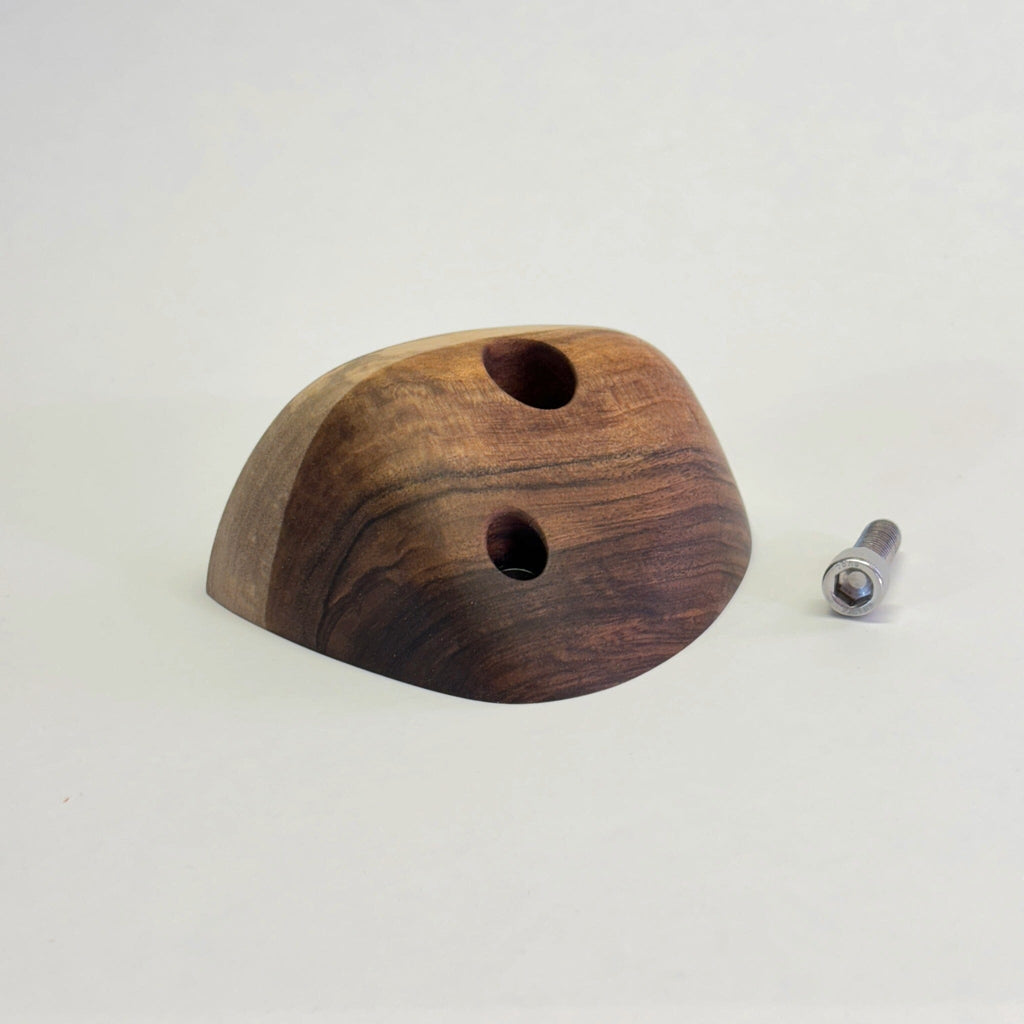 Walnut Cup Holds Ground Up Grips 