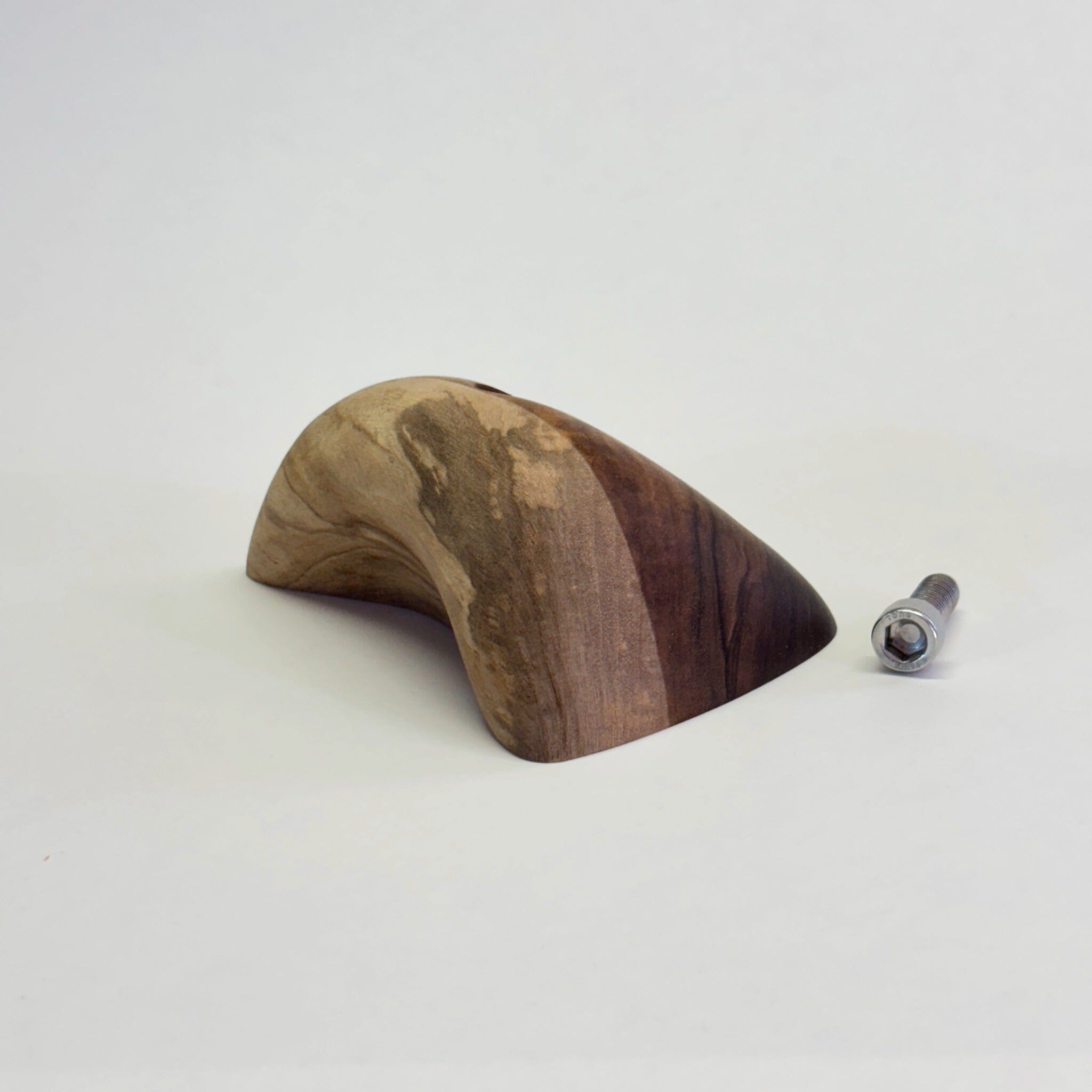 Walnut Cup Holds Ground Up Grips 