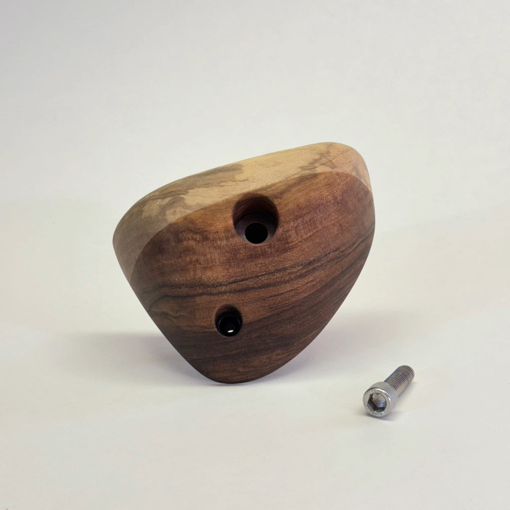 Walnut Cup Holds Ground Up Grips 
